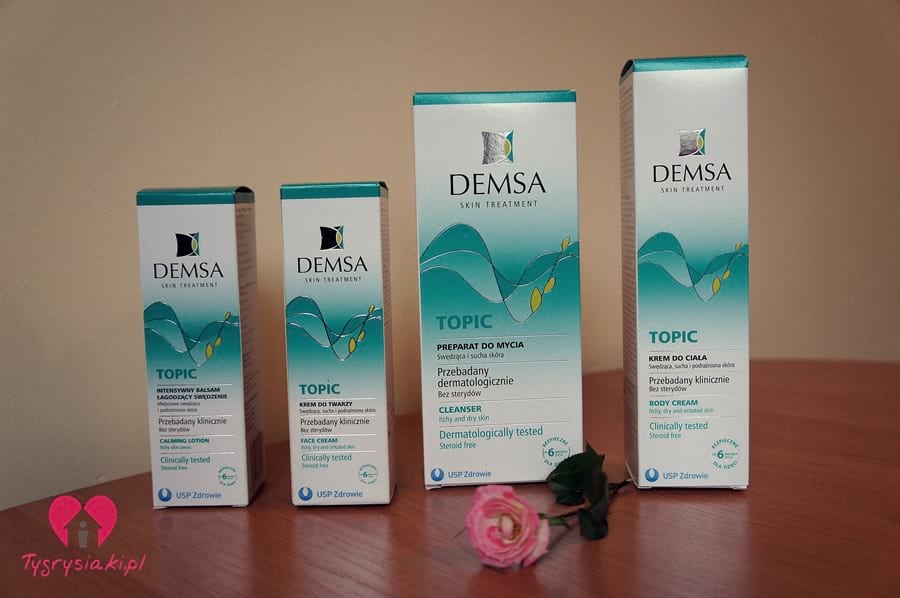 Demsa Topic kosmetyki dla skóry atopowej, AZS